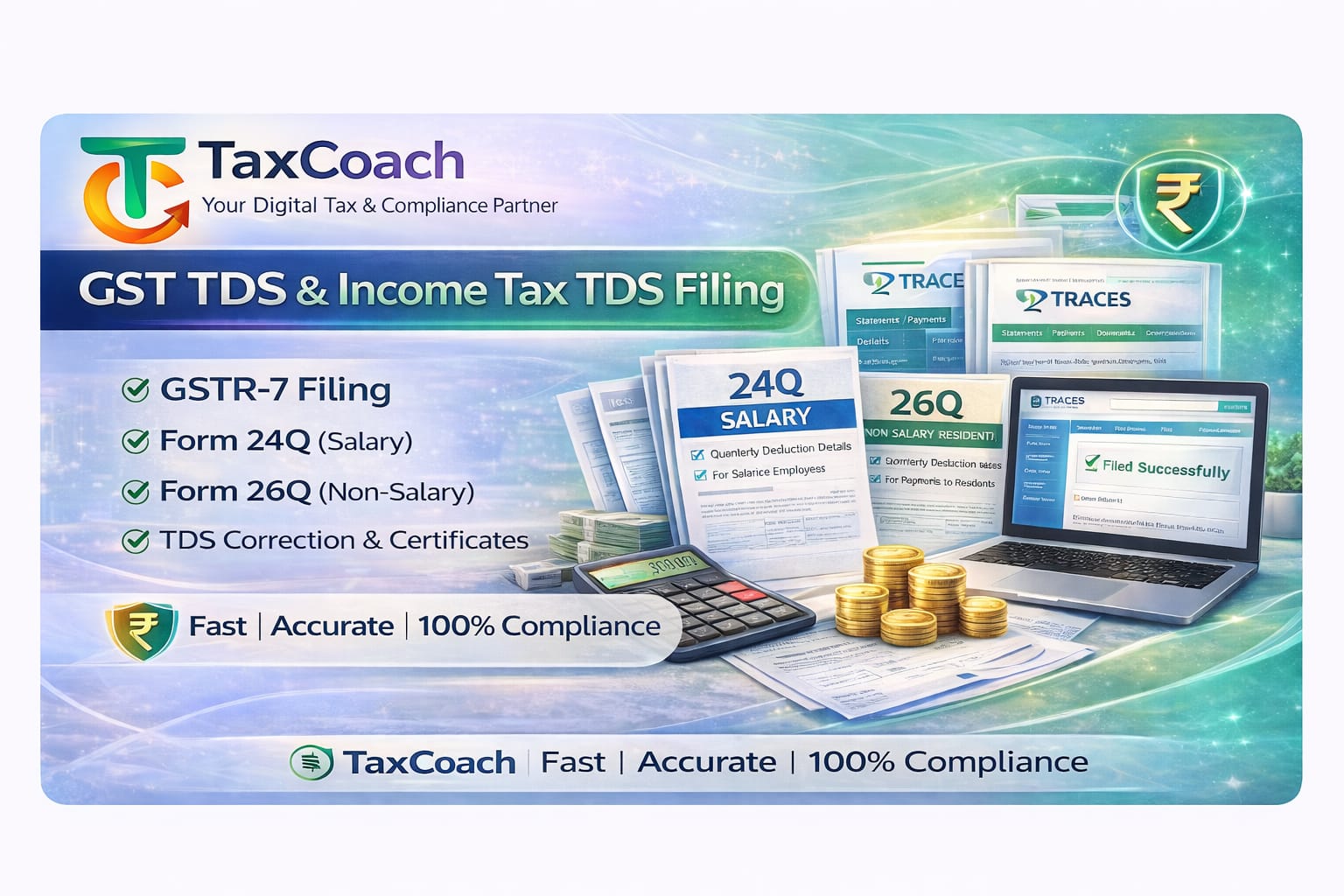 GSTR-7 Filing & TDS Compliance